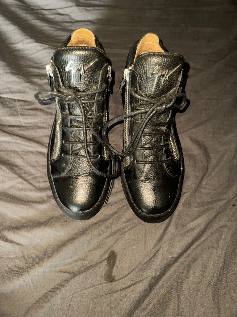 Guiseppe zanotti schoen, Ophalen of Verzenden, Zo goed als nieuw, Zwart
