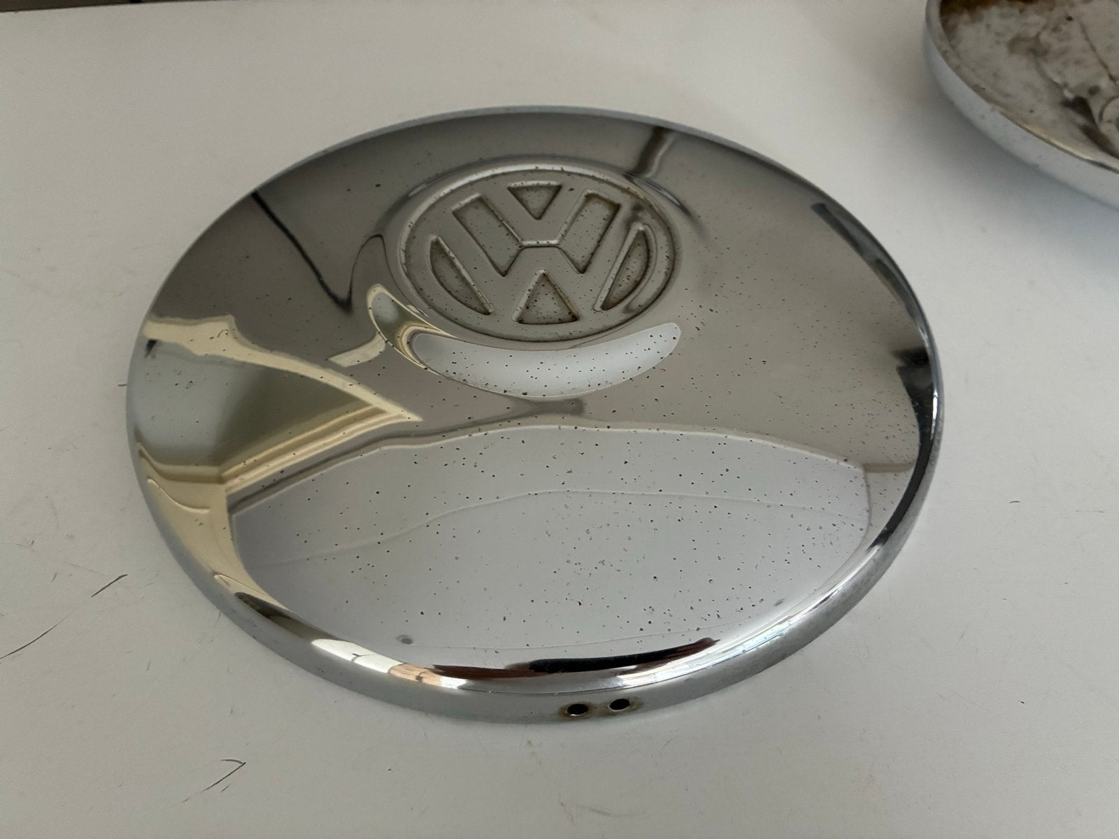 Volkswagen Kever wieldop - Klassieke chromen wieldop, Ophalen of Verzenden, Gebruikt