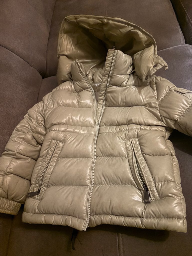 Winterjas meisje, Ophalen, Moncler, Meisje, Zo goed als nieuw