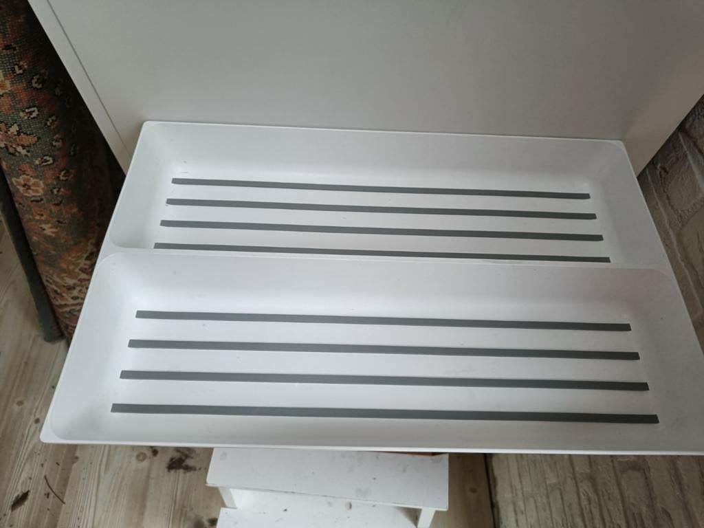 IKEA VARIERA lade-inzet, wit, 32x50 cm, Ophalen of Verzenden, Zo goed als nieuw