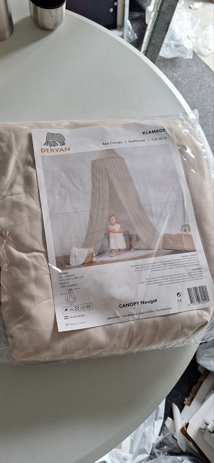 Deryan Klamboe Nieuw - Canopy Nougat, Beige, Mariënburg 2, 6682 WD Bemmel, The Netherlands, Overige merken, Nieuw