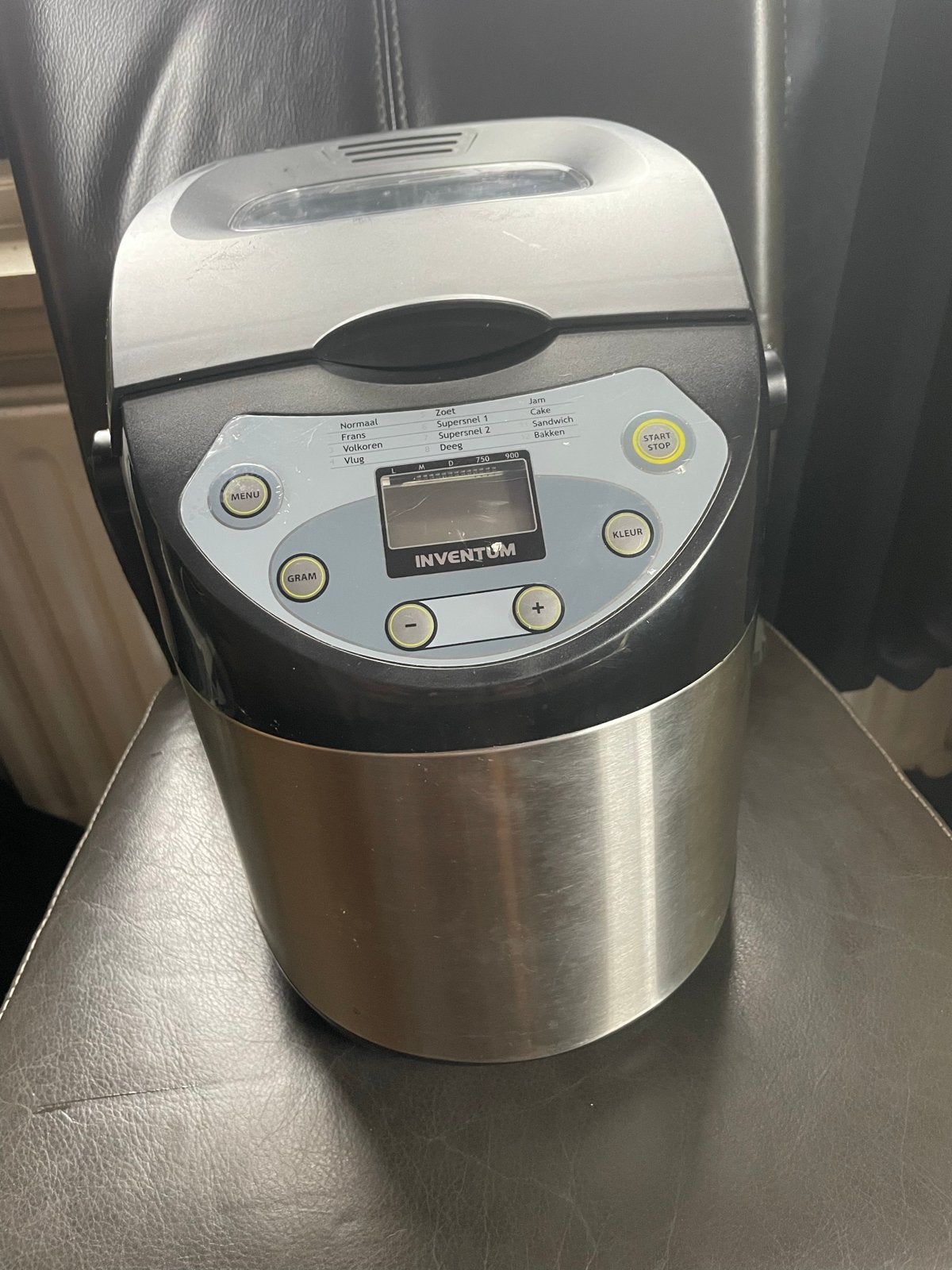 Inventum Broodmachine BM90 - Vers brood in een handomdraai!, Met timer, Gebruikt, 800 tot 1200 gram deeg, Ophalen of Verzenden