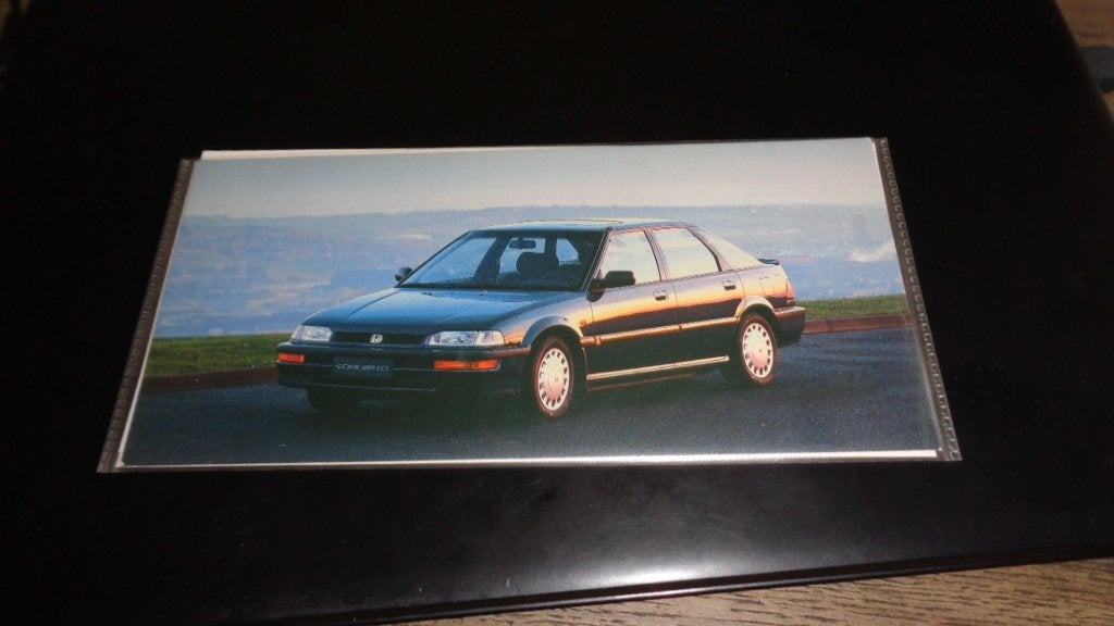 Aparte Folder Set HONDA CONCERTO  1-1990, Verzenden, Nieuw, Honda