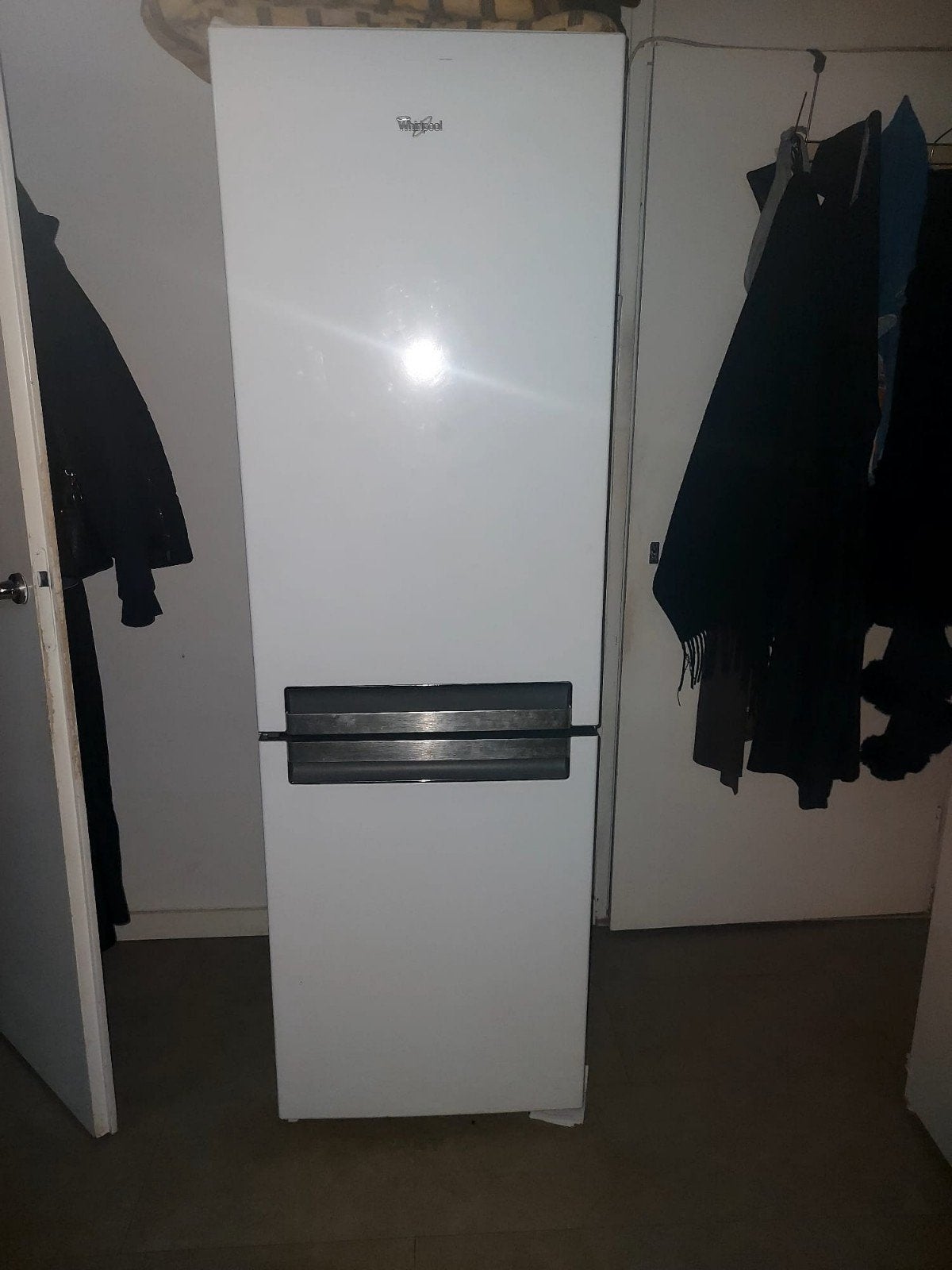 whirlpool koelkast, Witgoed en Apparatuur, Ophalen, 200 liter of meer, Met aparte vriezer, 160 cm of meer