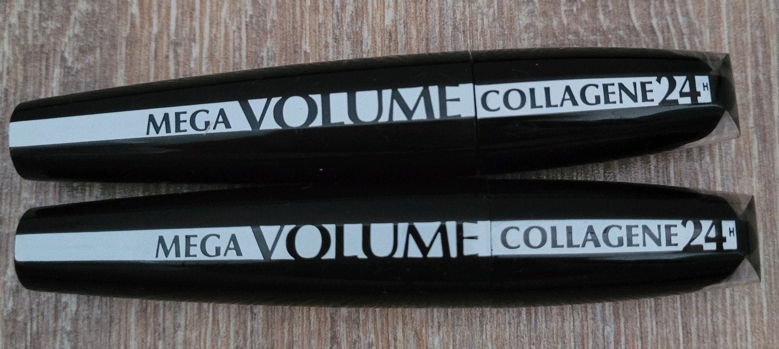 Nieuw! L'Oréal Paris Mega Volume collageen 24H extra black, Ogen, Zwart, Nieuw, Ophalen of Verzenden