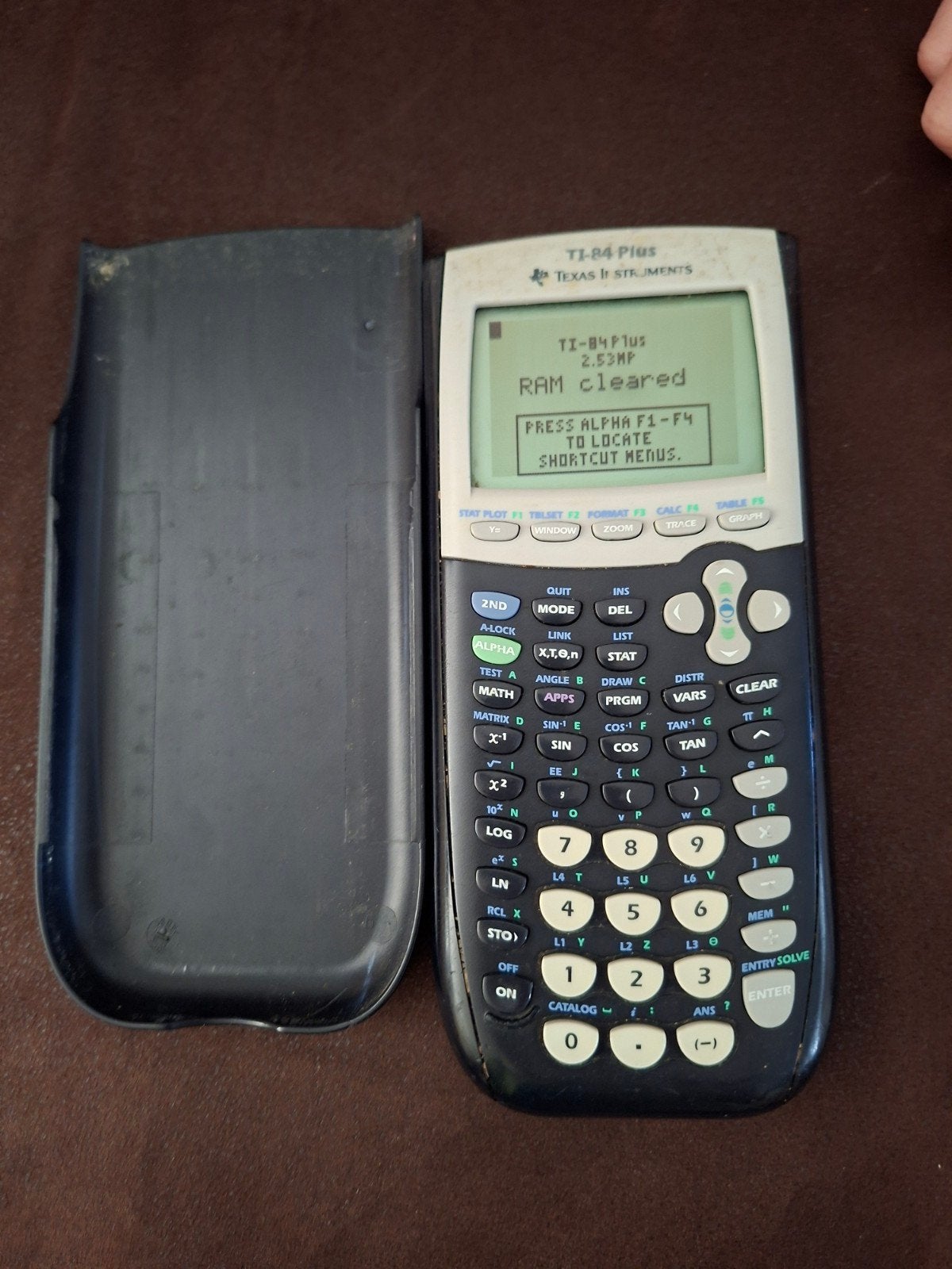 grafische rekenmachine TI-84 plus, Ophalen, Grafische rekenmachine