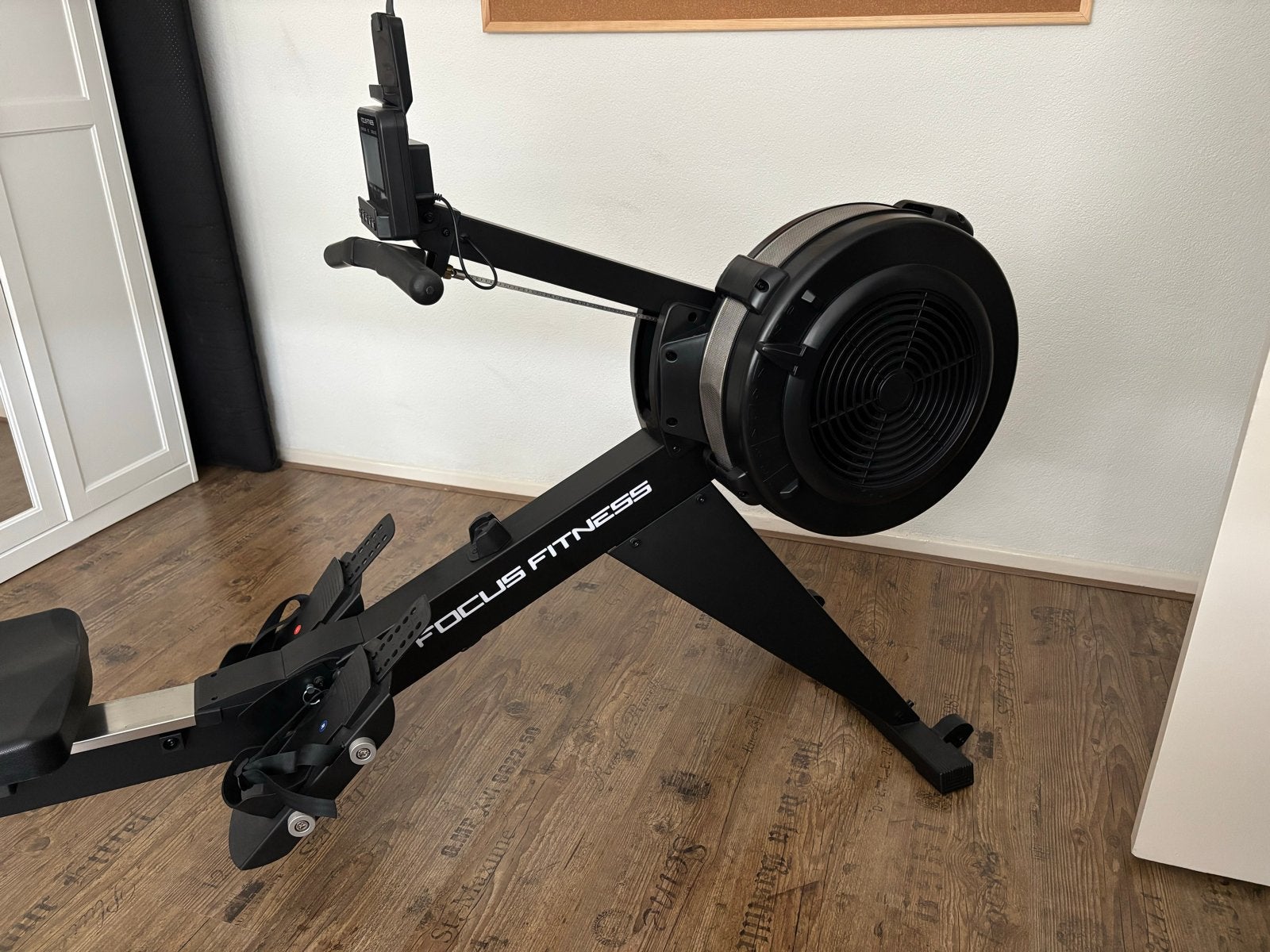Focus Fitness Row 6 Roeitrainer - Zo goed als nieuw, Ophalen, Armen, Zo goed als nieuw, Metaal