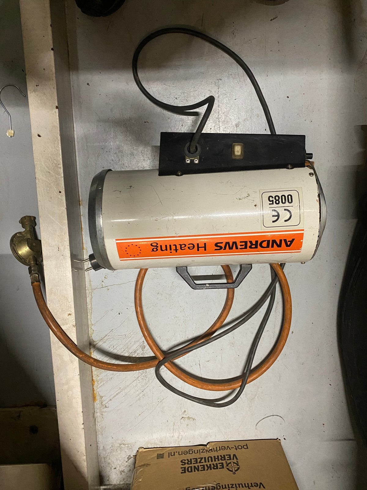 Andrews heater verwarmer bouw kanon gas verwarming proff, Verzenden, Zo goed als nieuw