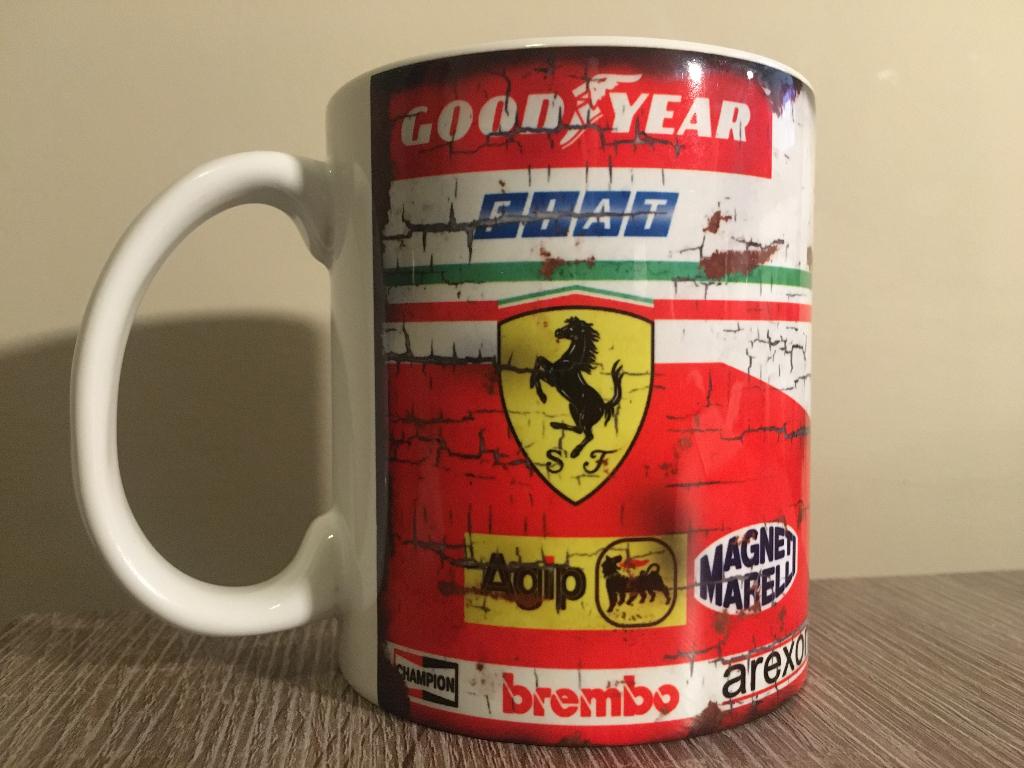 ✅ Niki Lauda Ferrari mok Vintage olie F1 Autosport NIEUW, Ophalen of Verzenden, Nieuw, Formule 1