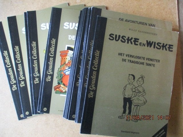 adv0997 suske en wiske gouden collectie compleet, Boeken, Stripboeken, Eén stripboek, Ophalen, Gelezen