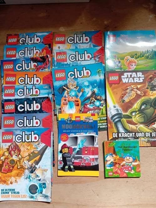 Lego club tijdschriften - starwars - chima - bouw boek - dvd, Gebruikt, Overige thema's, Lego, Overige typen