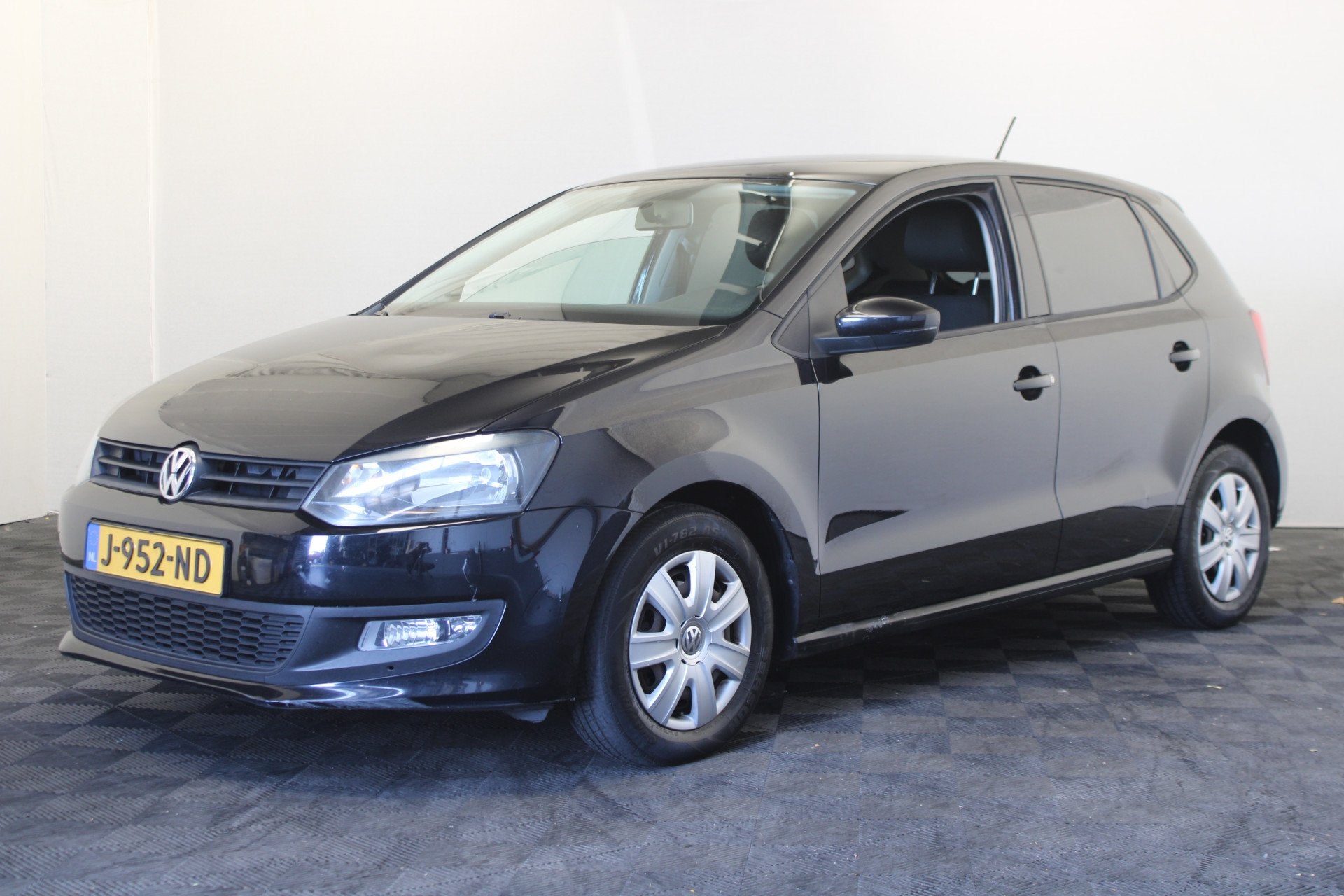 Volkswagen Polo 1.2 Easyline Zie tekst! (bj 2010), Euro 5, Gebruikt, Zwart, 60 pk