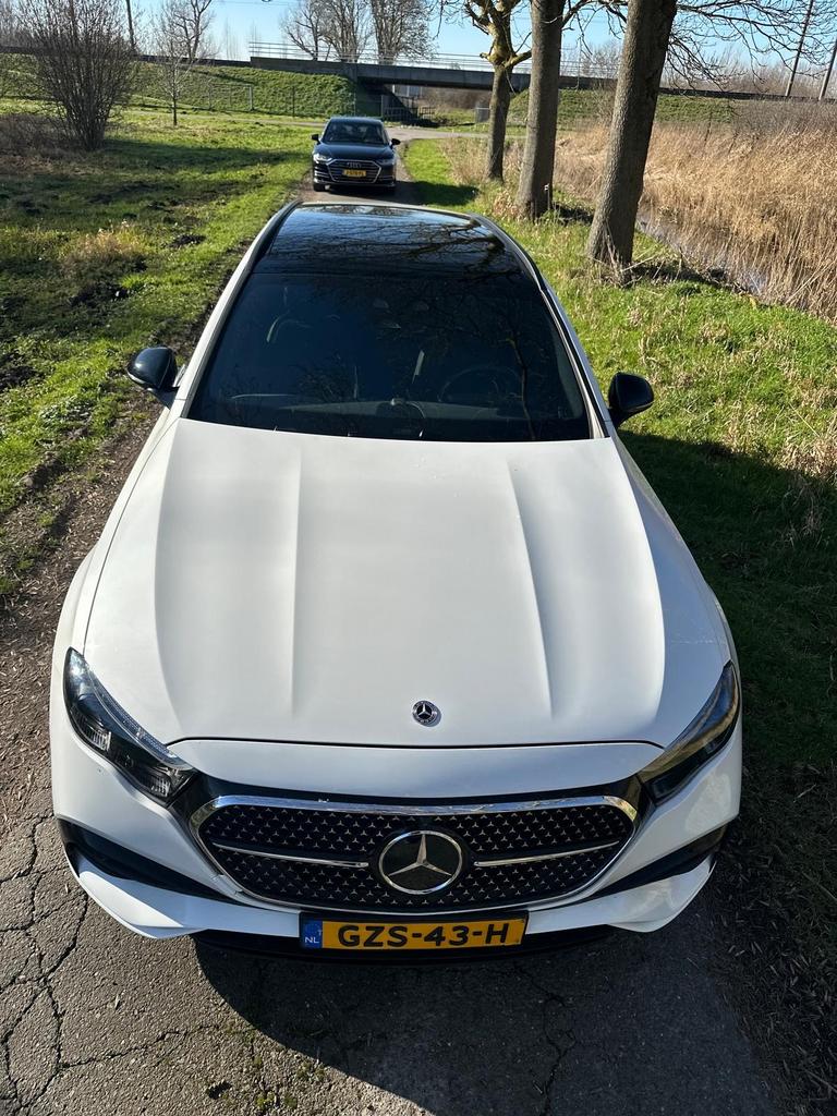 Mercedes-Benz E-Klasse E300 e 313pk 9G-TRONIC 2024 Wit, Automaat, Overige bekleding, Wit, Plug-in hybride