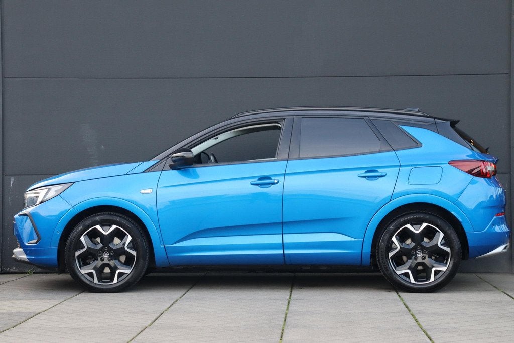 Opel Grandland 1.6 Turbo Plug-In Hybrid Ultimate / Lederpack, Auto's, Opel, Euro 6, 4 cilinders, Blauw, Hybride Elektrisch/Benzine