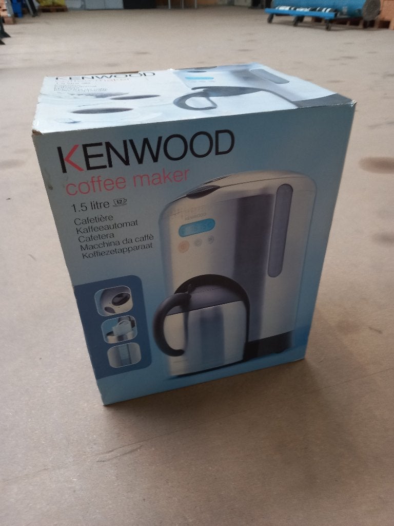 Kenwood koffiezetapparaat CM485, Ophalen, Zo goed als nieuw, Koffiemachine, Gemalen koffie