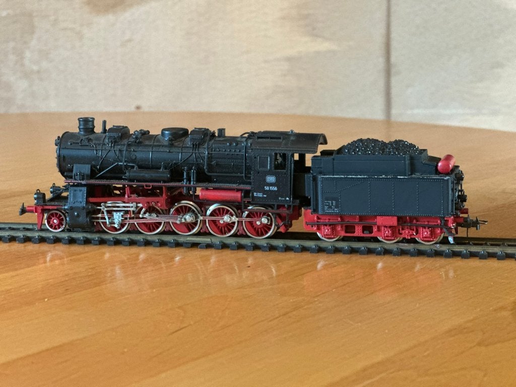 Roco H0 BR 85 1556 DB analoog stoomlocomotief met tender, Ophalen of Verzenden, Zo goed als nieuw, Roco, Analoog