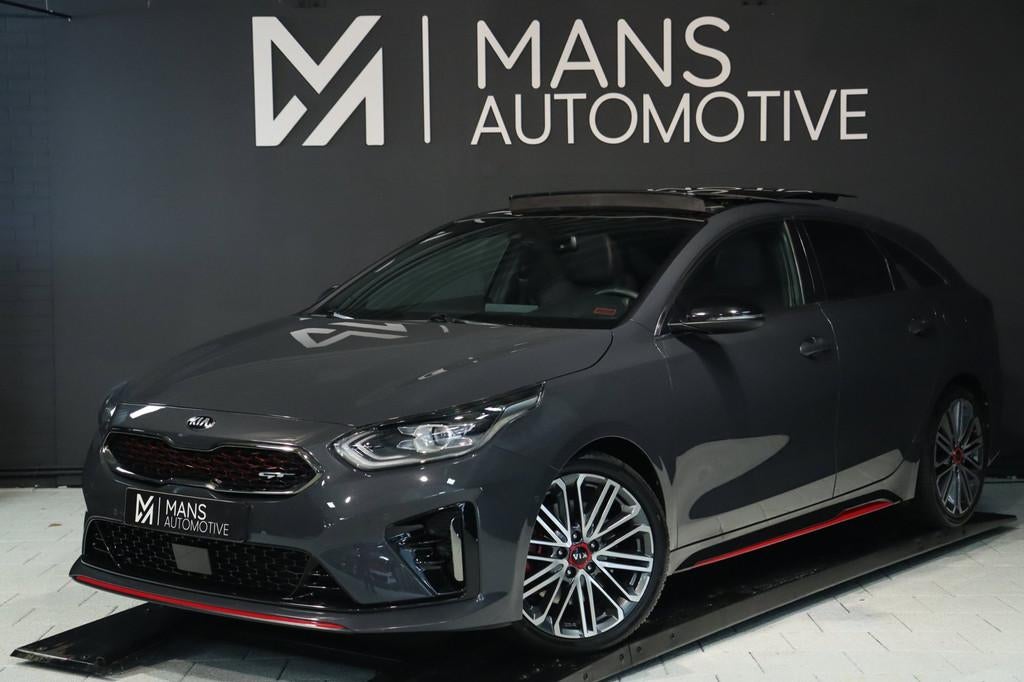 Kia ProCeed 1.6 T-GDI GT / PANODAK / KEYLESS / MEMORY / JBL, Auto's, Kia, 15 km/l, Gebruikt, Origineel Nederlands, Zilver of Grijs