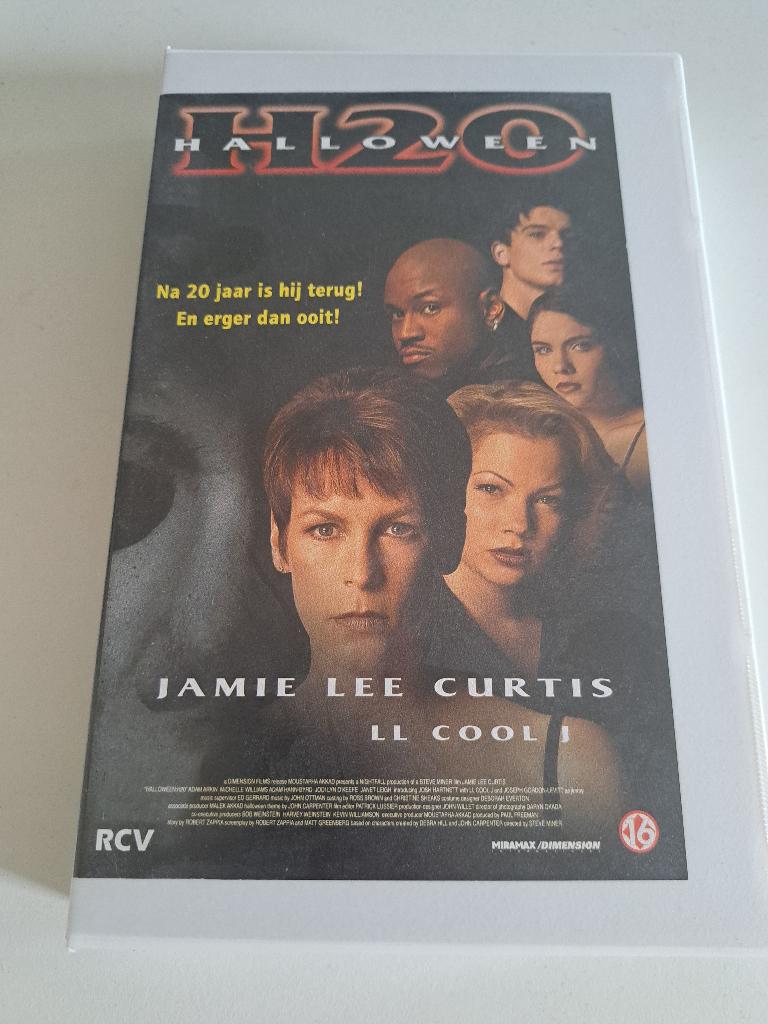 H2O Halloween VHS, Cd's en Dvd's, VHS | Film, Vanaf 16 jaar, Ophalen of Verzenden, Gebruikt, Horror