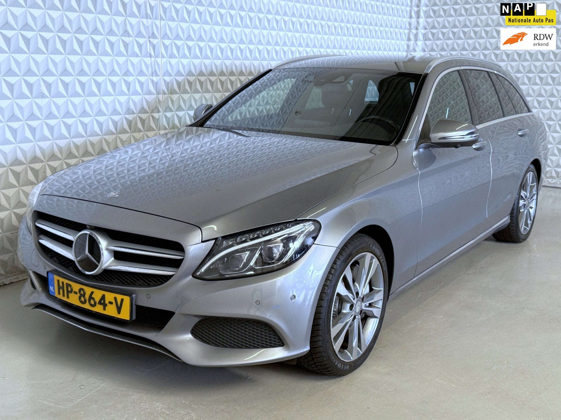 Mercedes-Benz C-klasse Estate 350 e 360 CAMERA + MEMORY (2, Auto's, Automaat, Achterwielaandrijving, Gebruikt, Lichtsensor
