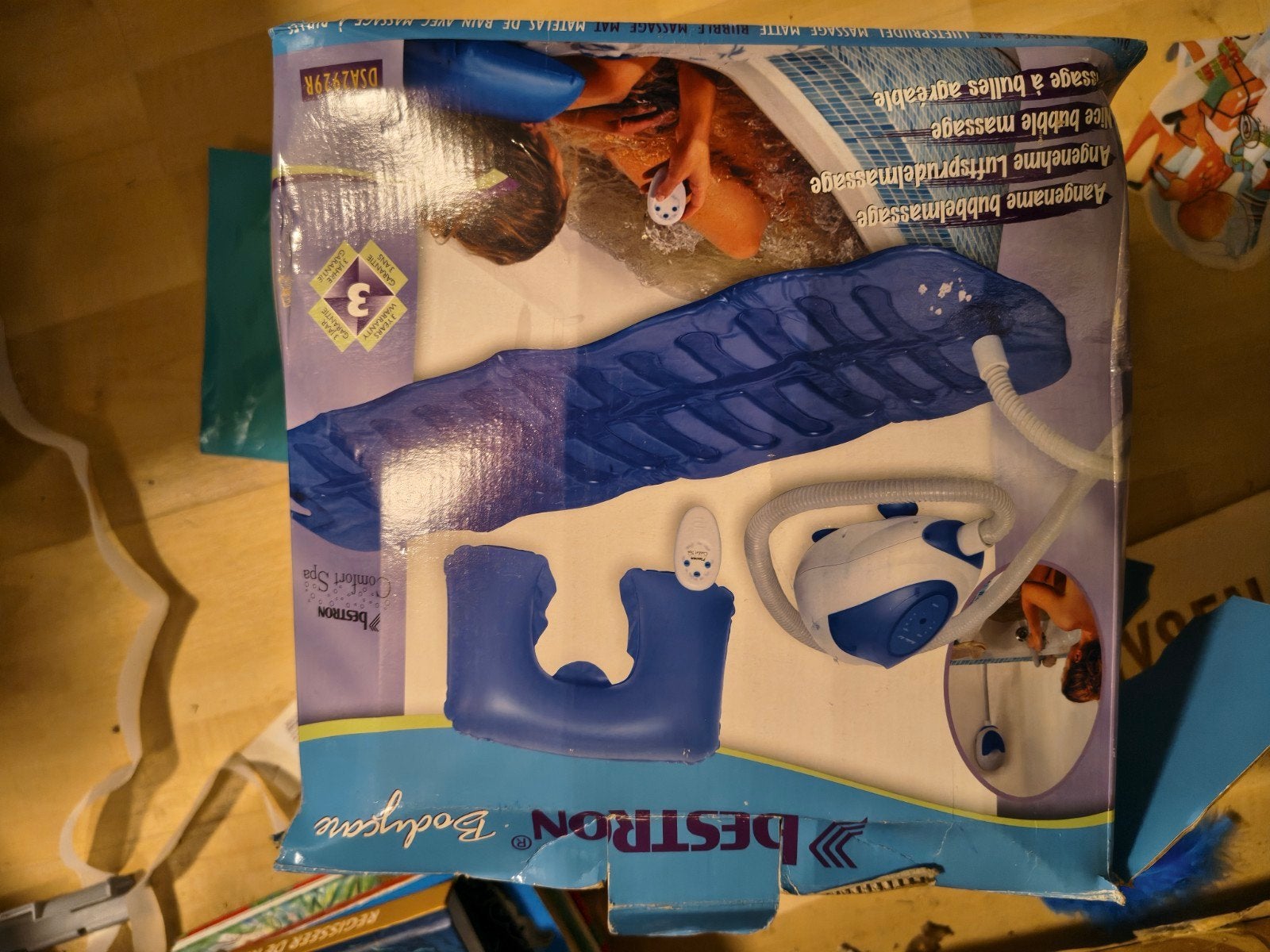 Bestron Comfort Spa Bubbelbad Mat - Ontspanning Thuis, Ophalen, Zo goed als nieuw