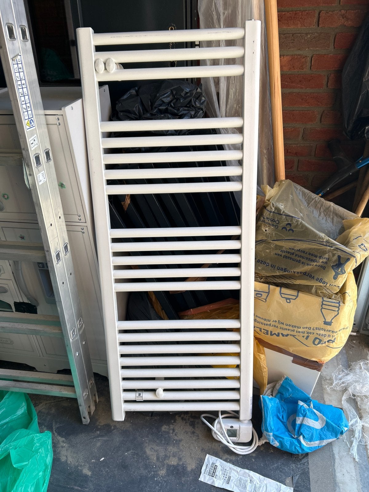 Elektrische handdoekradiator Nieuwstraat, Ophalen, Radiator, Minder dan 60 cm, 80 cm of meer