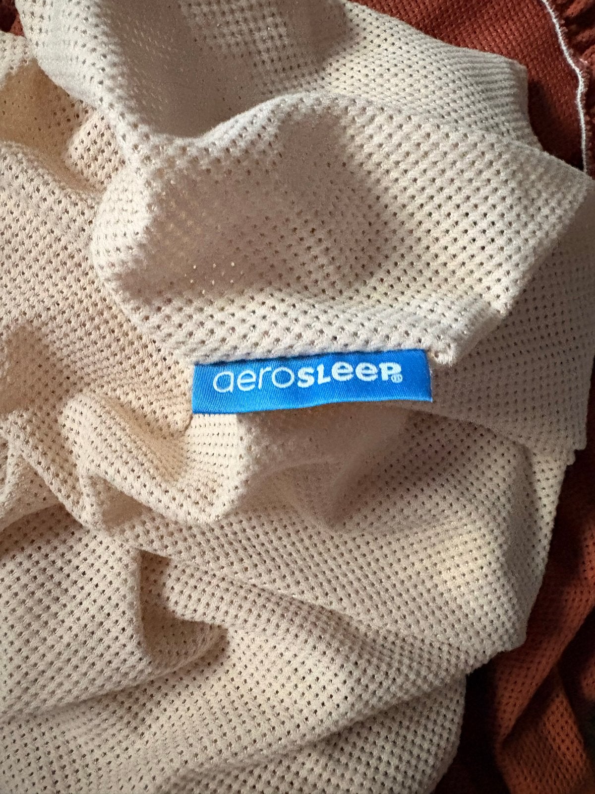 Aerosleep 120x60 hoeslaken, Ophalen, Gebruikt, Jongetje of Meisje, Matrasbeschermer