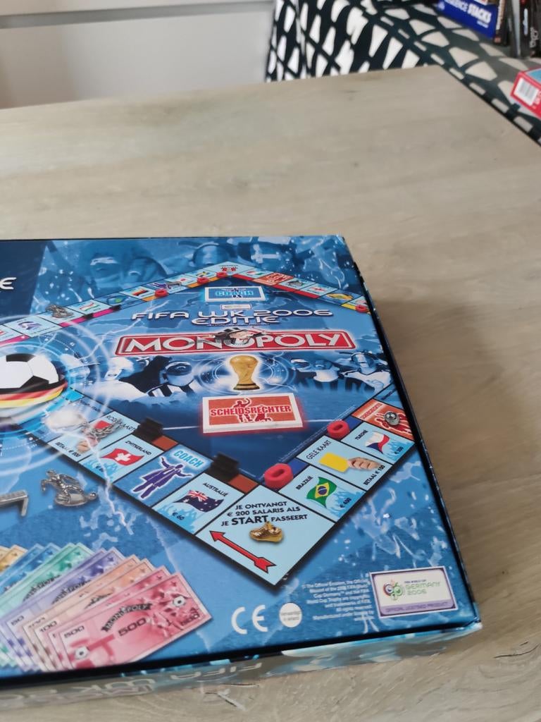 Monopoly FIFA WK 2006 Editie Bordspel, Parker, 1027 Newport Ave, Pawtucket, RI 02861, USA, Ophalen of Verzenden, Zo goed als nieuw