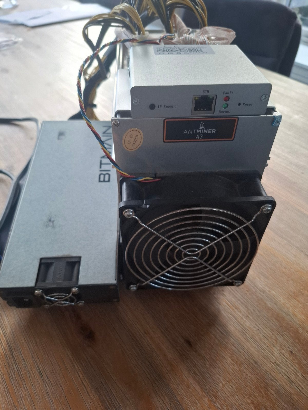 Bitmain Antminer A3 - Perfect werkende Blake2b miner, Ophalen of Verzenden, Zo goed als nieuw