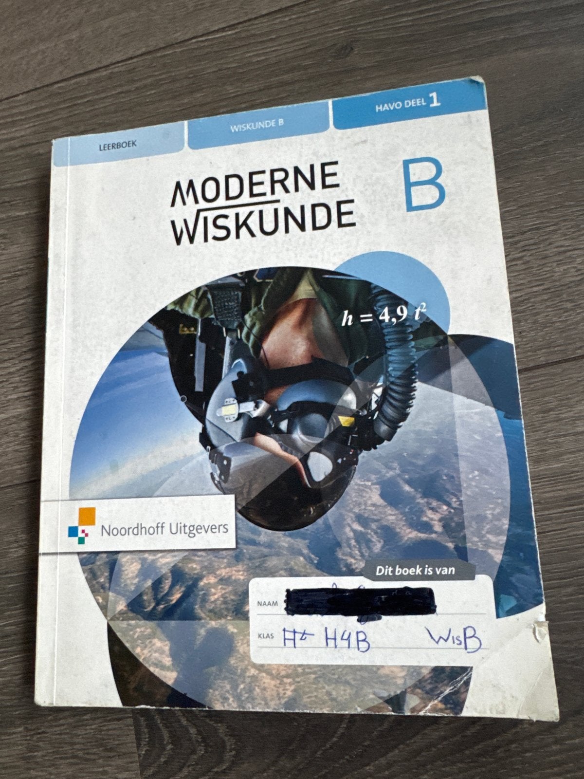 Moderne Wiskunde B HAVO deel 1 Leerboek Noordhoff, Ophalen of Verzenden, Gelezen, HAVO, Wiskunde B