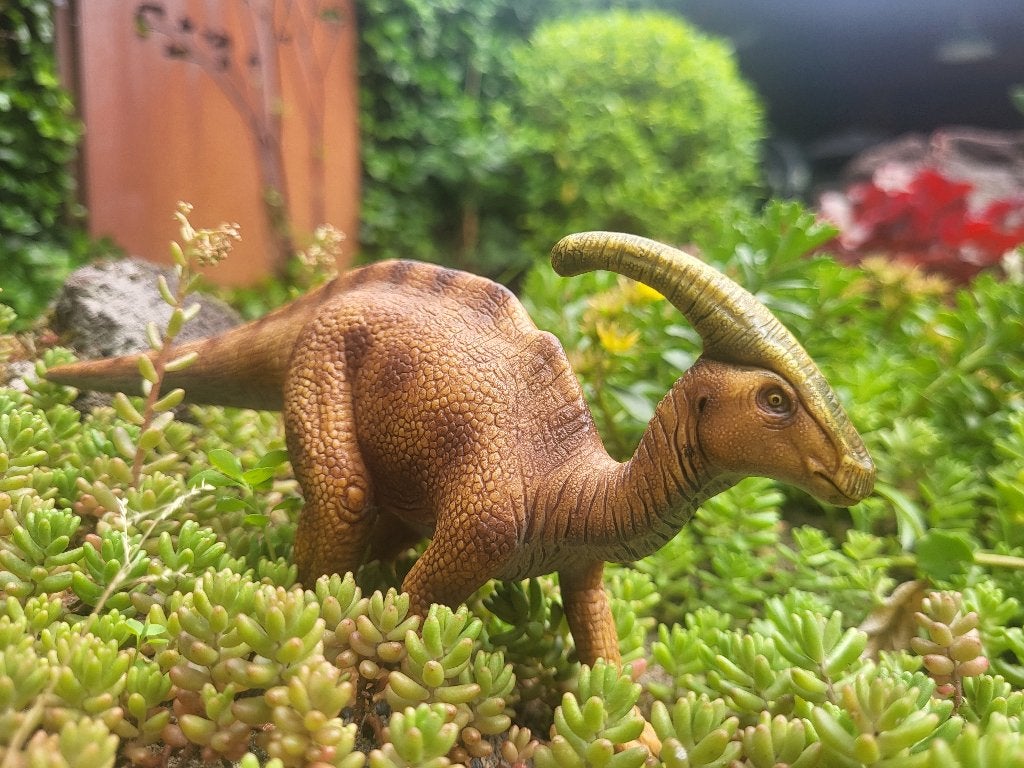 Schleich 16455 dinosaur Parasaurolophus, Ophalen of Verzenden, Zo goed als nieuw, Jongen of Meisje