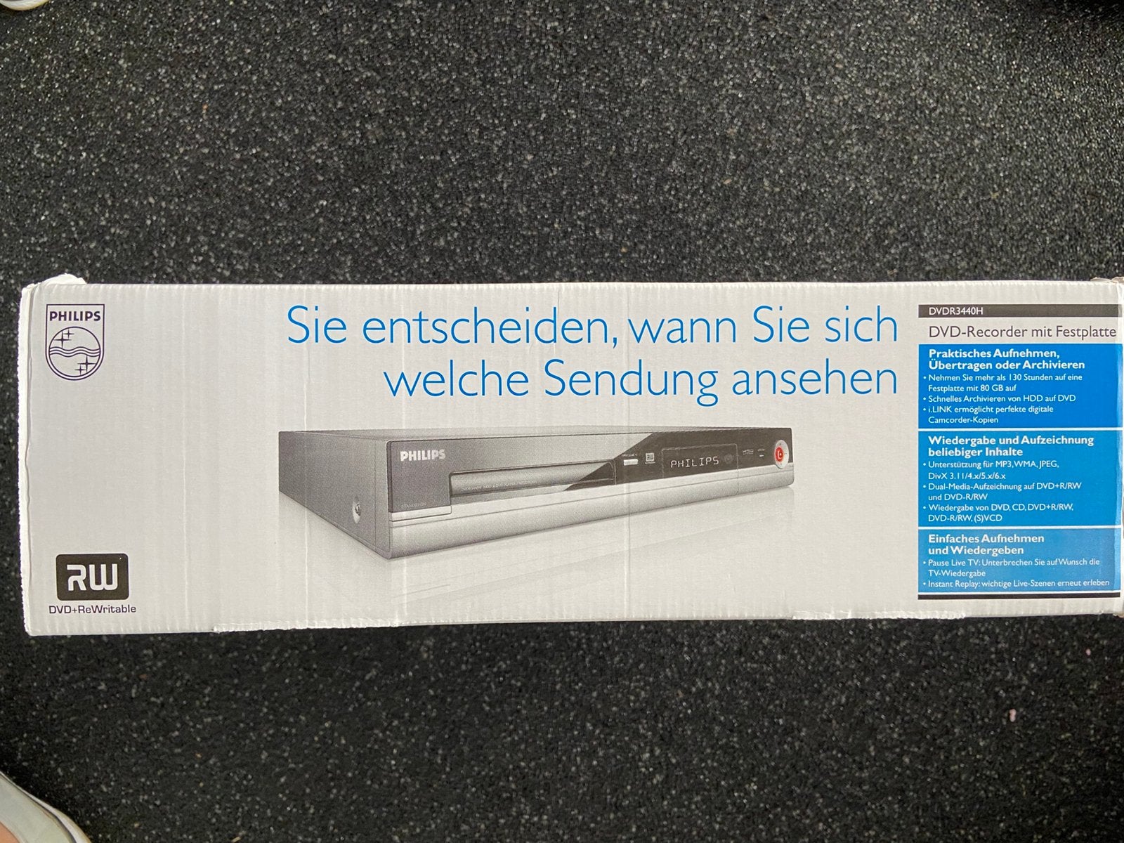 Philips DVD 3440H speler, Ophalen of Verzenden, Zo goed als nieuw, Philips