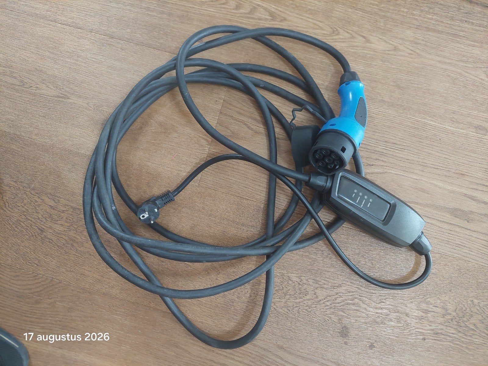 Draagbare 8 meter EV Laadkabel Type 2 (Schuko naar Type 2), Ophalen of Verzenden, Laadkabel