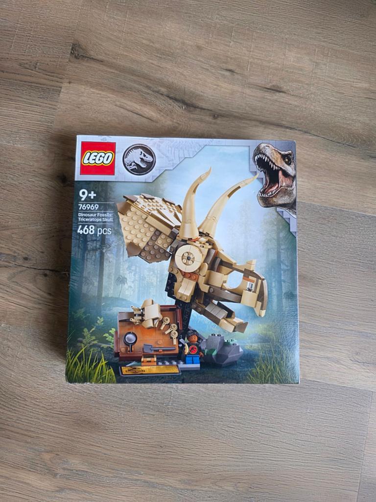 Lego 76969 Dinosaur Fossils: Triceratops Skull NIEUW!, Jurassic World, Lego, Nieuw, Ophalen of Verzenden