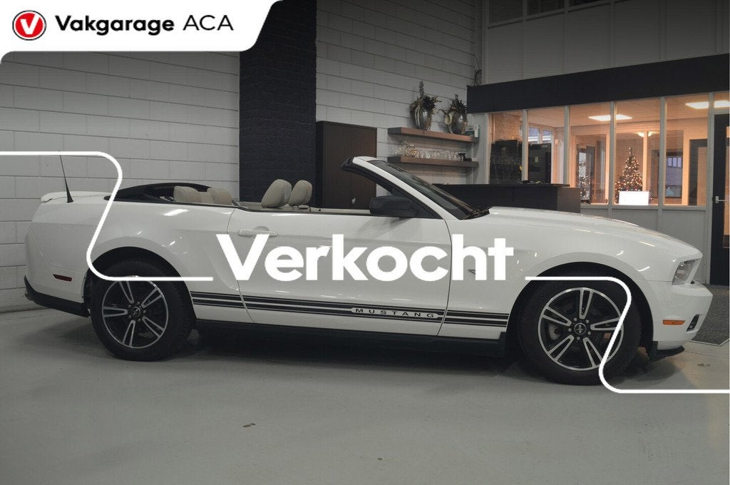 Ford USA Mustang 4.0 V6, Auto's, Ford Usa, Euro 5, Gebruikt, Cabriolet, 4 stoelen
