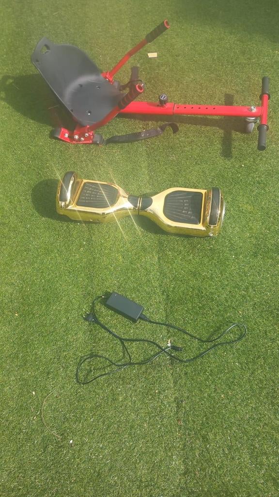 Gouden Hoverboard met stoeltje, Ophalen, Gebruikt, Overige typen, Onbekend