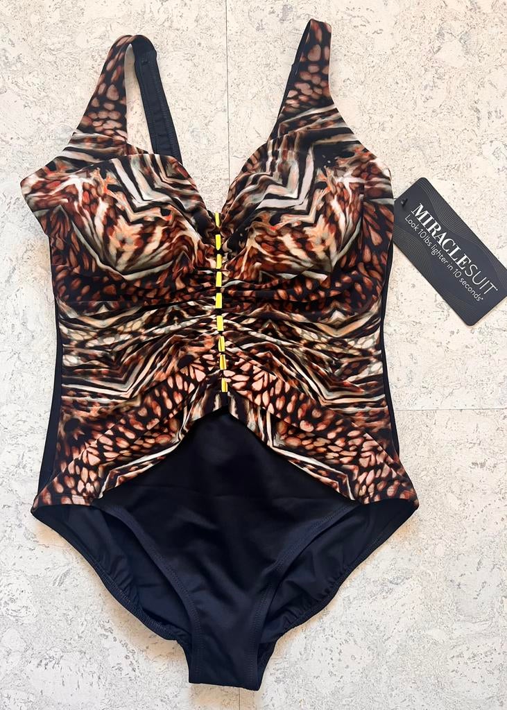 Miraclesuit Charmer vadpak maat 44!, Ophalen of Verzenden, Nieuw, Zwart, Badpak