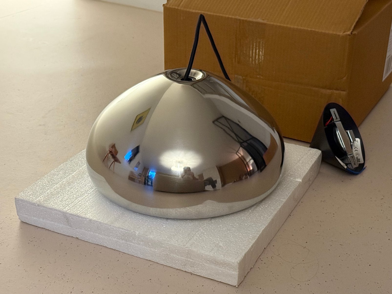 Tom Dixon Void | Hanglamp | Design, Ophalen of Verzenden, Zo goed als nieuw, Metaal, Overige fittingen
