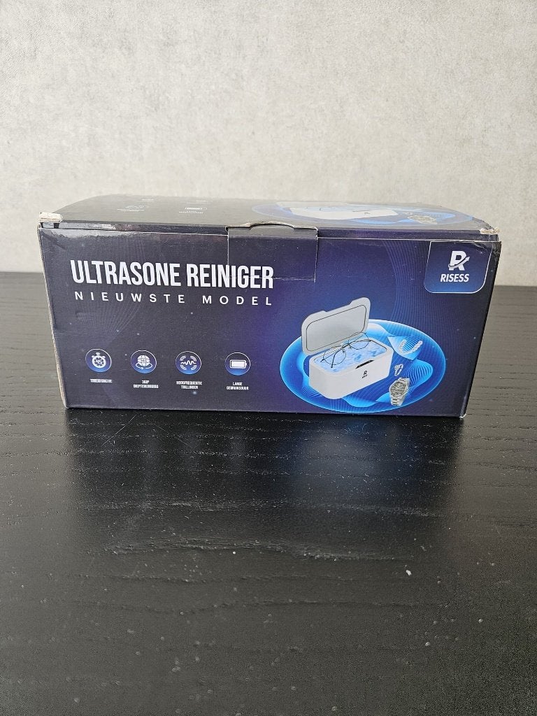 RISESS - Ultrasoon reiniger - Sieraden reiniger, Ophalen of Verzenden, Nieuw