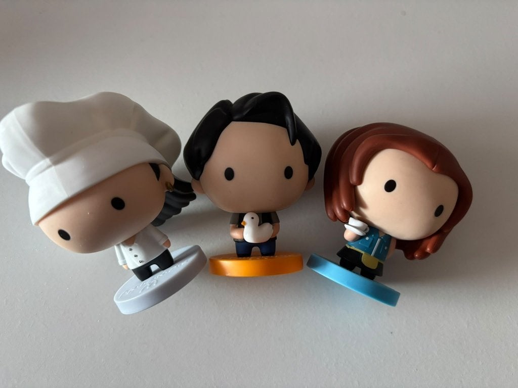 Friends McDonald's Figuurtjes - Rachel, Monica, Joey, Ophalen of Verzenden, Zo goed als nieuw