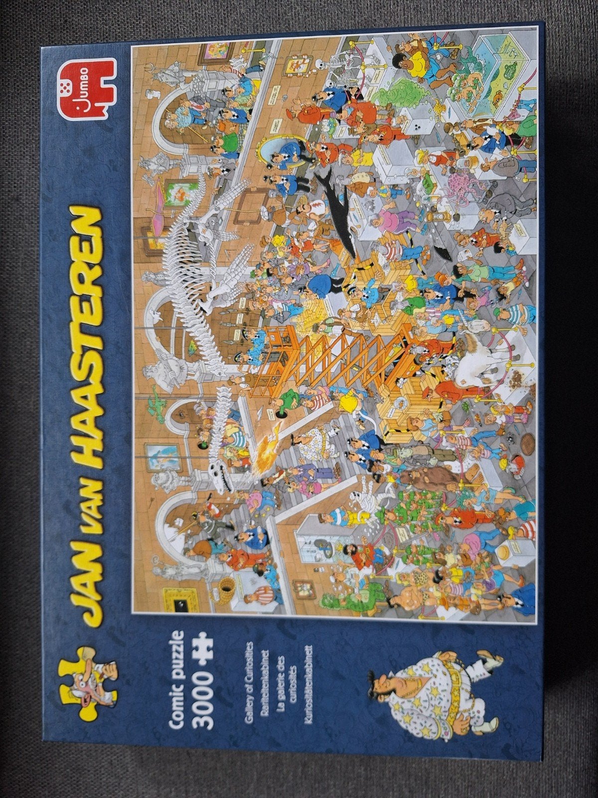 Jan van Haasteren puzzel - 3000 stukjes - Rariteitenkabinet, Hobby en Vrije tijd, Denksport en Puzzels, Ophalen of Verzenden, Meer dan 1500 stukjes