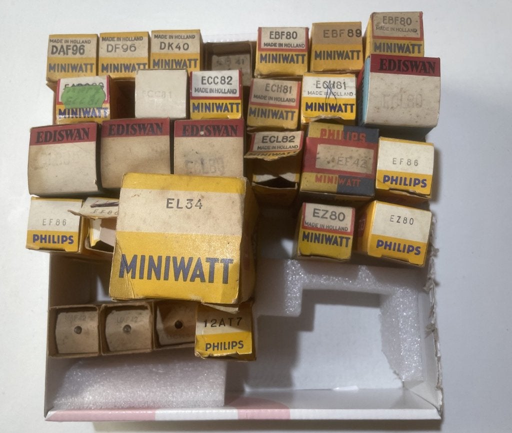 Philips Miniwatt NOS buizen / vacuum tubes, Ophalen of Verzenden, Nieuw