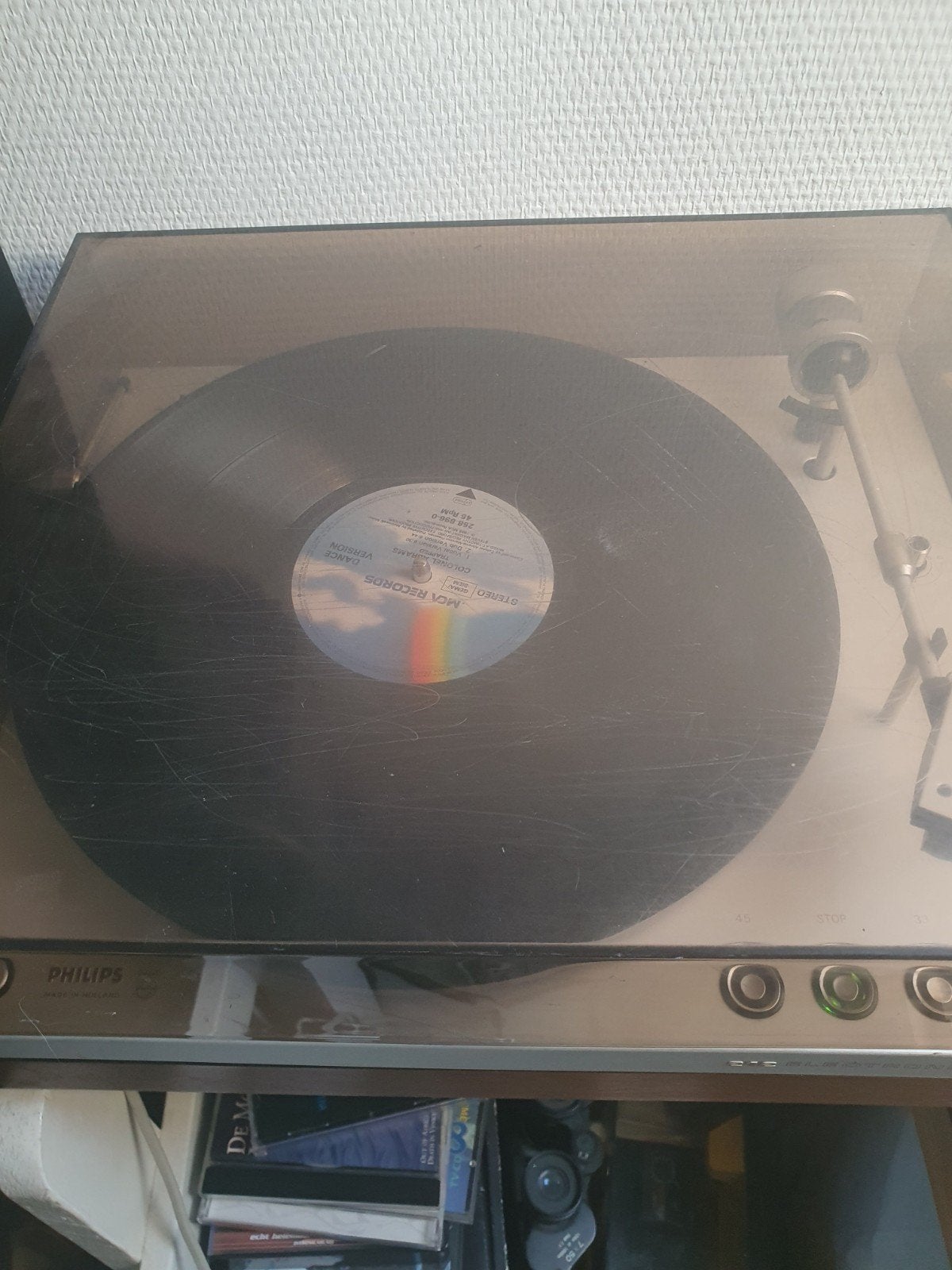 Philips 212 Electronic Platenspeler - Vintage Geluid, Ophalen of Verzenden