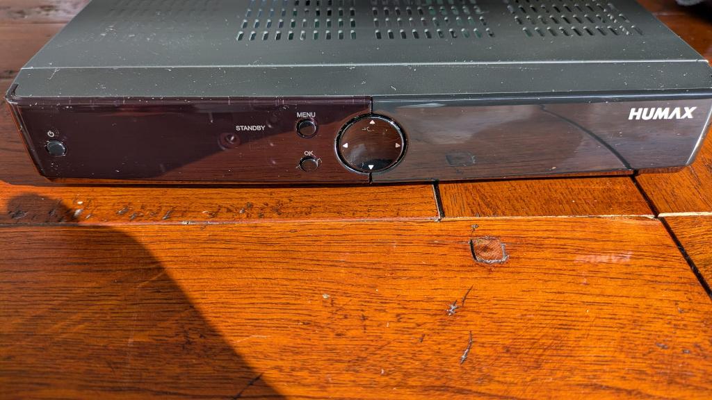 Humax 5300c met afstandsbediening, Ophalen of Verzenden, Gebruikt, Decoder