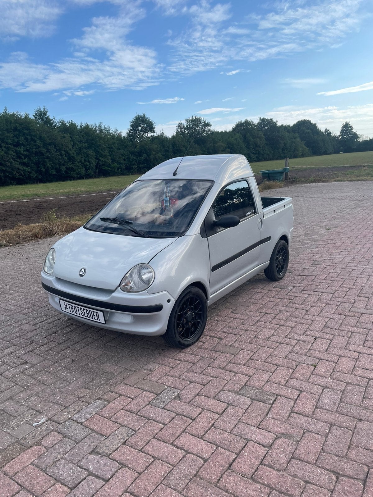 Unieke aixam 500.4 pick-up, Gebruikt, 16 km/u of meer, 46 km of meer, Ophalen