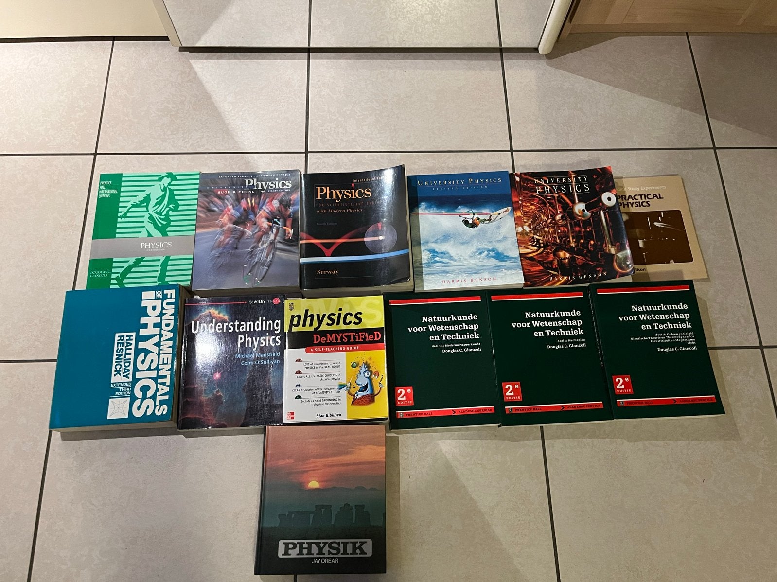 Diverse Natuurkunde Boeken - Studiecollectie, Ophalen of Verzenden, Beta, Gelezen, HBO