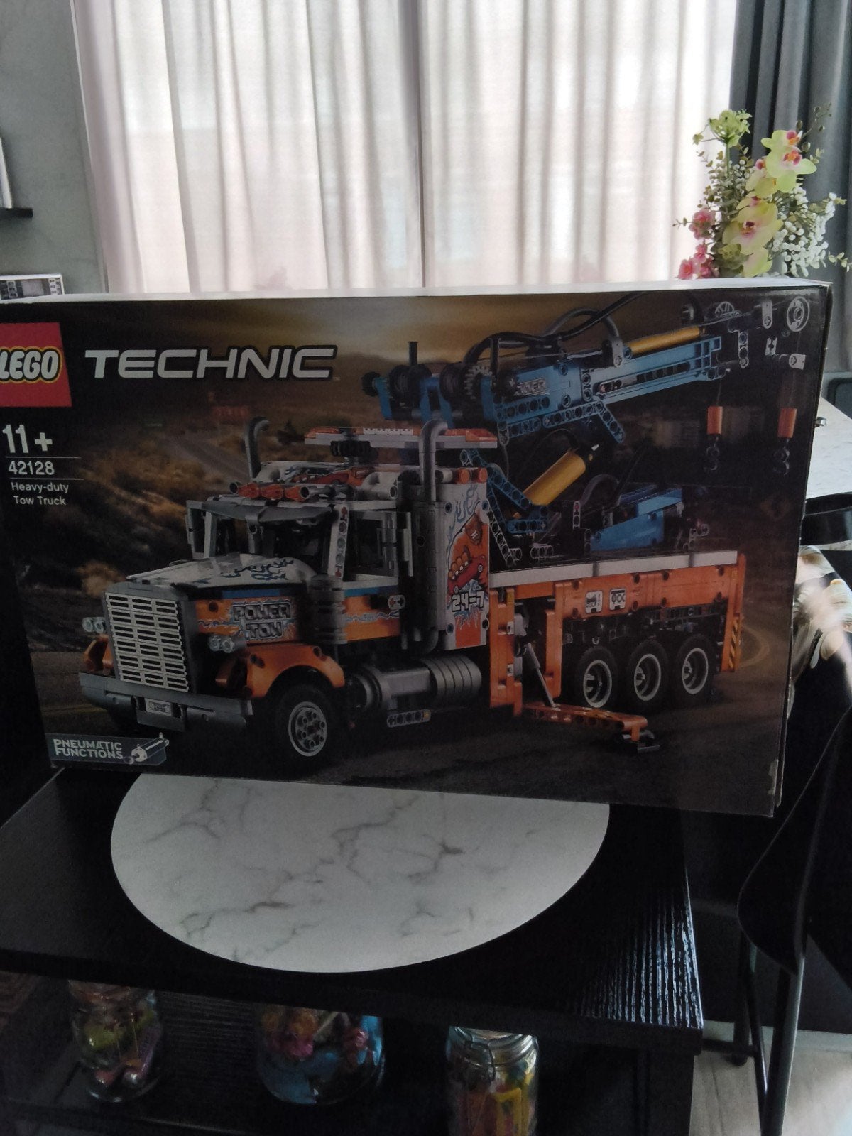 Lego Technic 42128 Heavy-Duty Takelwagen (Nieuwstaat), Ophalen of Verzenden, Zo goed als nieuw