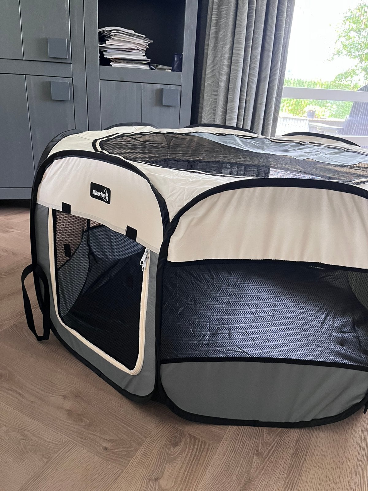 Maxxpet opvouwbare bench 125 cm rond, 60 cm hoog, nieuw, Dieren en Toebehoren, Hondenbenches, Ophalen of Verzenden, Nieuw