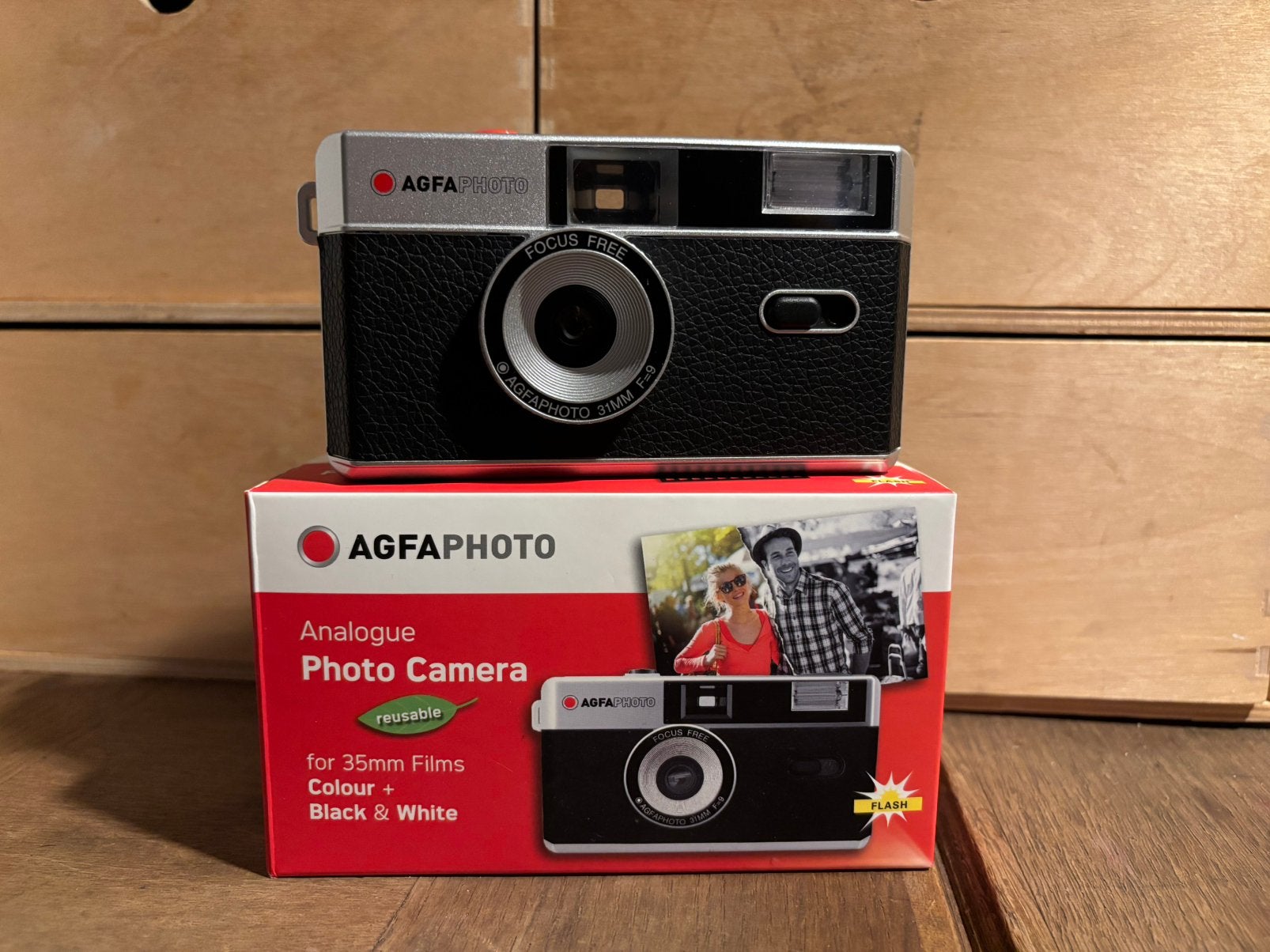 Analoge Camera 35mm - Nieuw in Verpakking!, Ophalen of Verzenden, Nieuw, Compact, Overige Merken