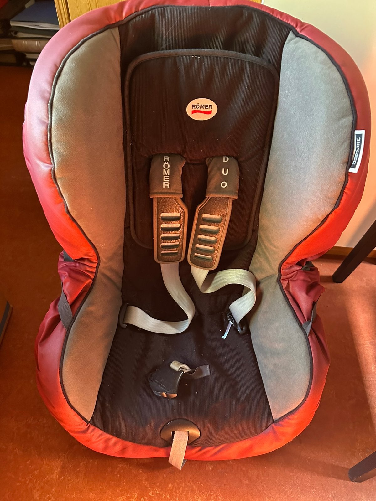 Autostoeltje kind Romer duo isofix, Ophalen, Romer, Autogordel of Isofix, Gebruikt