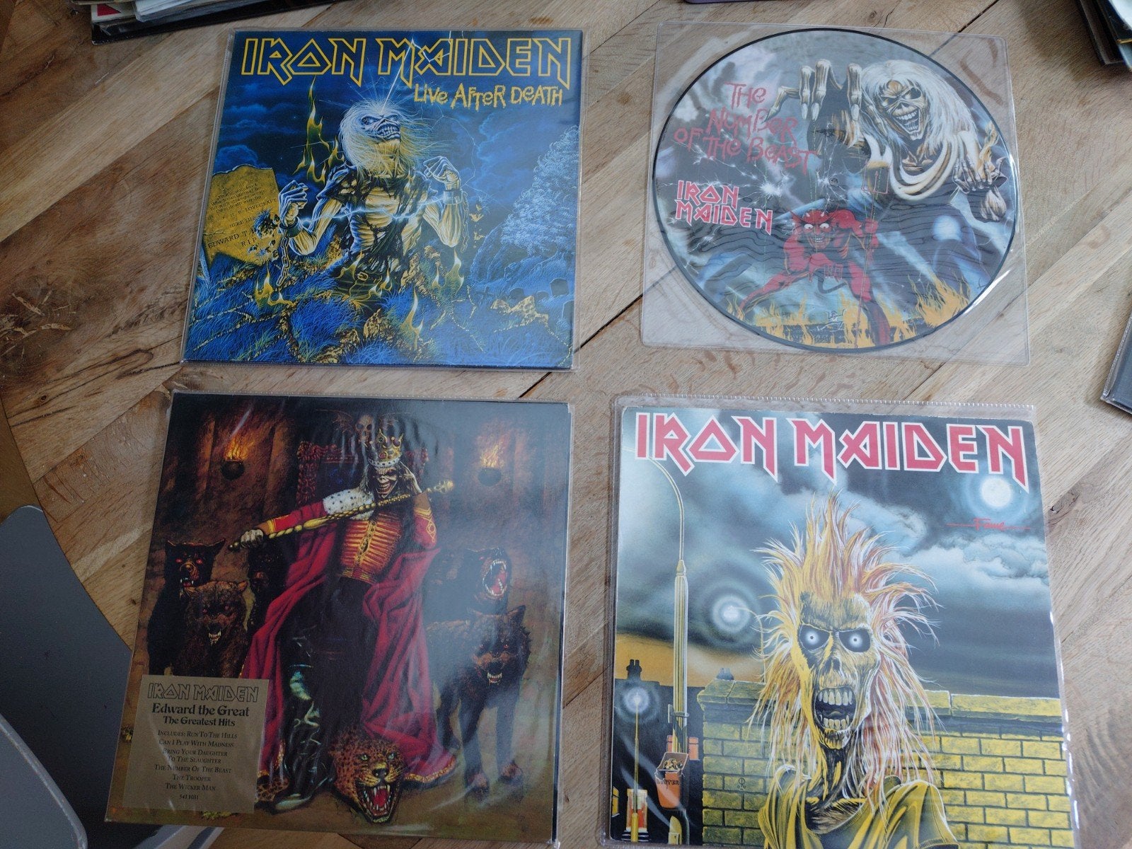 Iron Maiden Vinyl Collectie: Albums & Picture Discs, Ophalen of Verzenden, Zo goed als nieuw, Overige genres
